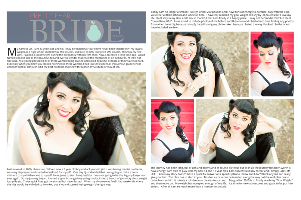 Vintage Inspired Boudoir Photography Featured on Pretty Pear Bride