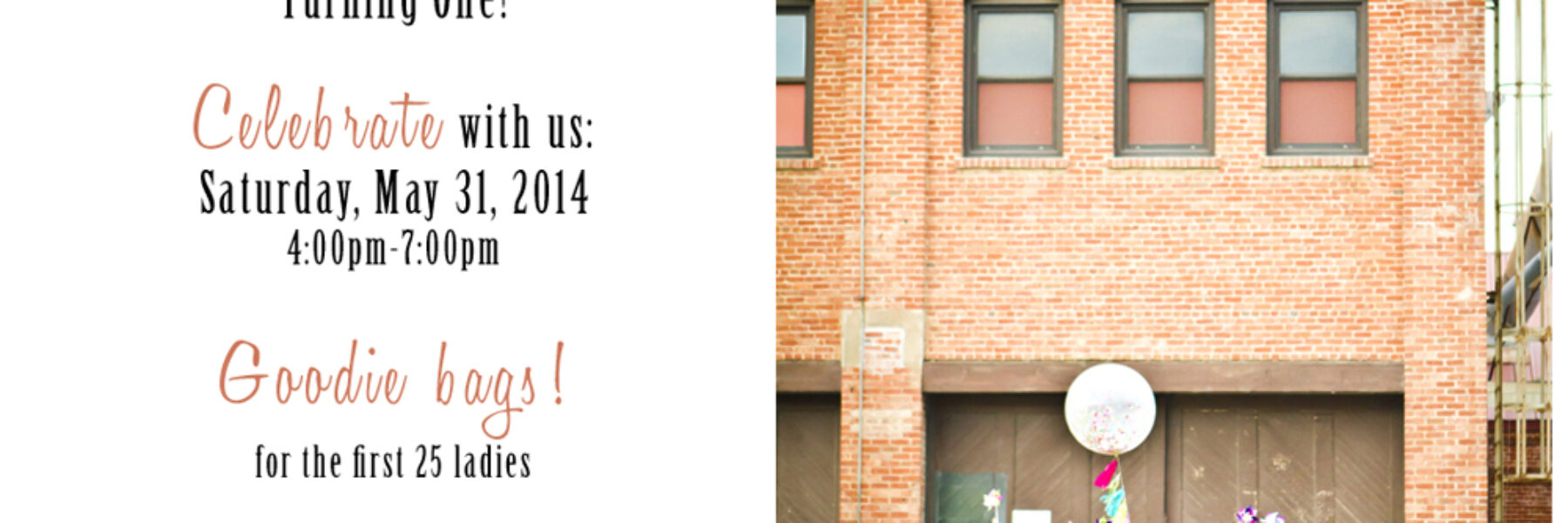 Angie Capri Photography’s Turning 1, Celebrate at our Anniversary Party!