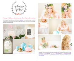 Featured | Romantic Tea Party Boudoir Photography | Glamour & Grace