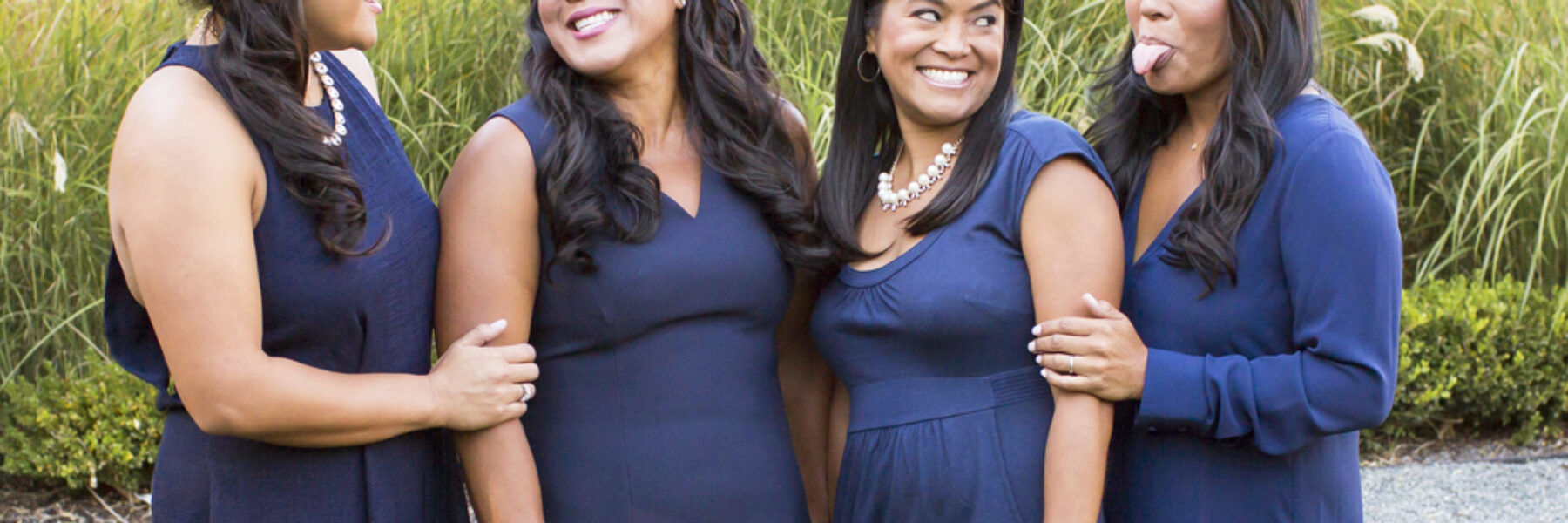 Celebrating Their 50th Wedding Anniversary with a Fun and Elegant Family Portrait Session in Silicon Valley