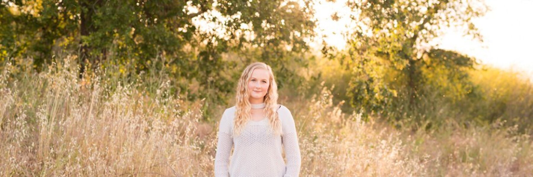 Natural, Playful, Fun | East Bay Golden Sunset High School Senior Portrait Photography | Concord, CA