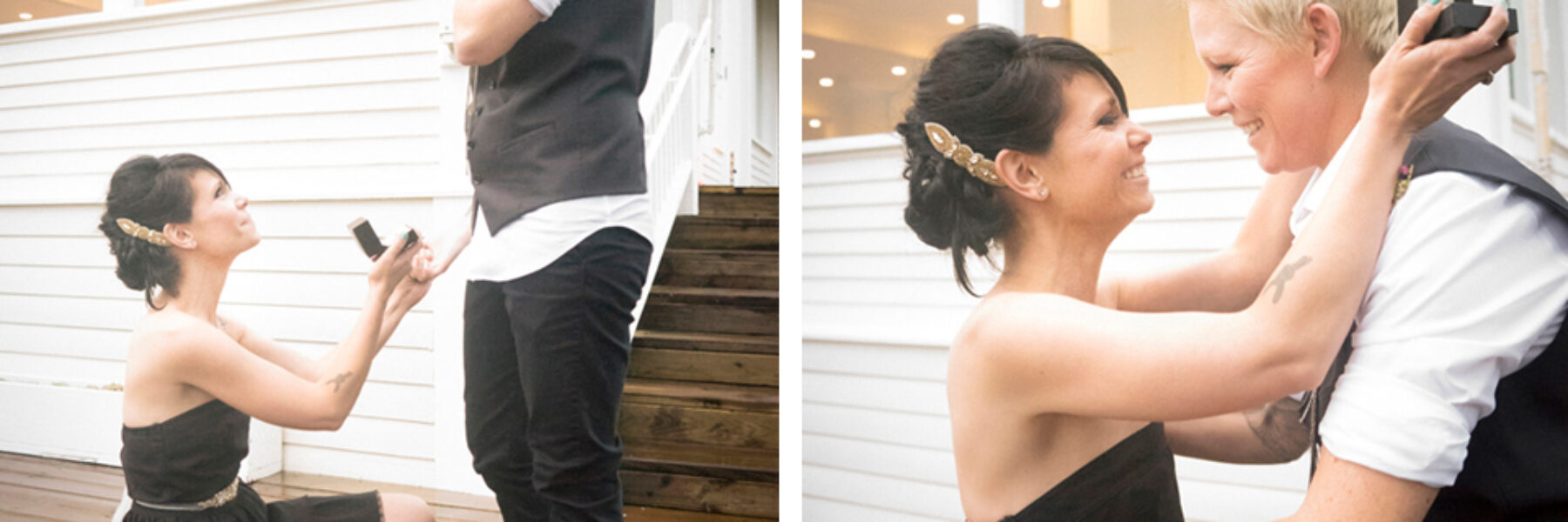 Same Sex Wedding Story Turns Real Marriage Proposal and Elopement – Part 2